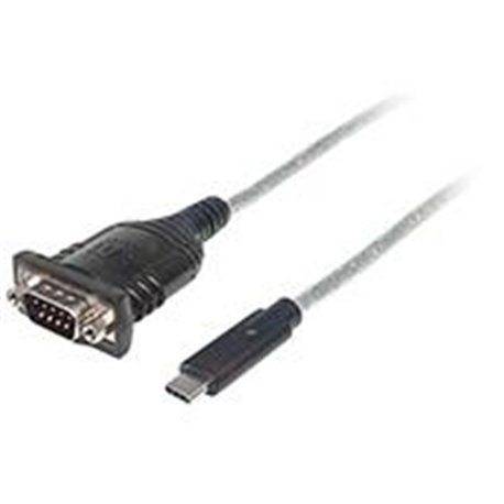 CABLE MANHATTAN USB-C CM-SERIAL M 0.45M NEGRO
