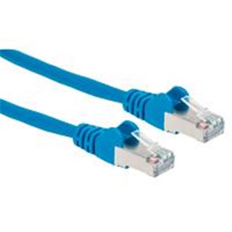 CABLE PATCH INTELLINET CAT 6A, 0.9M 3.0F S/FTP AZUL