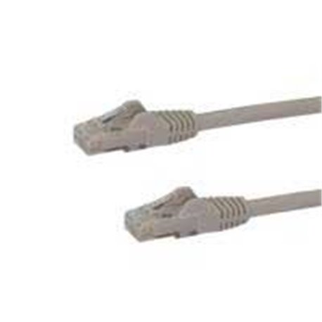 CABLE DE 10M GRIS DE RED GIGABIT CAT6 ETHERNET RJ45 SIN ENGANCHE - CABLE PATCH SNAGLESS MACHO A MACHO - STARTECH.COM MOD. N6PATC