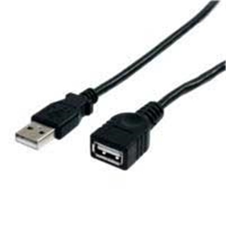 CABLE DE 3M DE EXTENSIÓN USB 2.0 - MACHO A HEMBRA USB A - EXTENSOR - NEGRO - STARTECH.COM MOD. USBEXTAA10BK