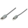 CABLE USB A-B 1.8 MTS MANHATTAN GRIS