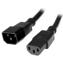 CABLE DE 14 AWG EXTENSOR DE EXTENSIN ESTNDAR DE 90CM DE CORRIENTE PARA COMPUTADORA PC C14 A C13 - STARTECH.COM MOD. PXT100143