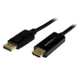 CABLE CONVERTIDOR DISPLAYPORT A HDMI DE 2M - COLOR NEGRO - ULTRA HD 4K - STARTECH.COM MOD. DP2HDMM2MB