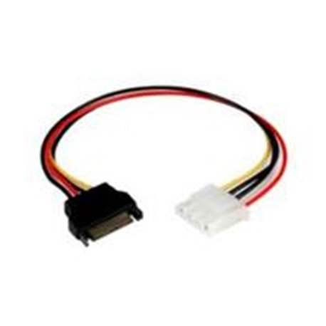 CABLE 30CM ADAPTADOR CONVERTIDOR 4 PINES A SATA - HEMBRA LP4 A MACHO SATA ALIMENTACIóN CORRIENTE - CONVERSOR - STARTECH.COM MOD.