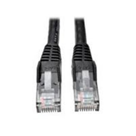 N201-010-BK CABLE PATCH TRIPP-LITE (N201-010-BK)  MOLDEADO SNAGLESS CAT6 GIGABIT (RJ45 M/M) - NEGRO, DE 3.05 M [10 PIES] 9 AÑOS 