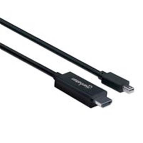 CABLE MINI DISPLAYPORT A HDMI 4K@60HZ, 1METRO, NEGRO