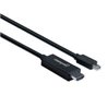 CABLE MINI DISPLAYPORT A HDMI 4K@60HZ, 1METRO, NEGRO