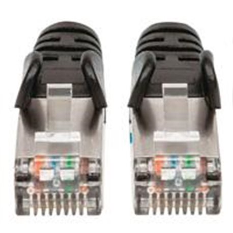 CABLE DE RED PATCH CAT 6A,  3.0M(10.0F) S/FTP NEGRO