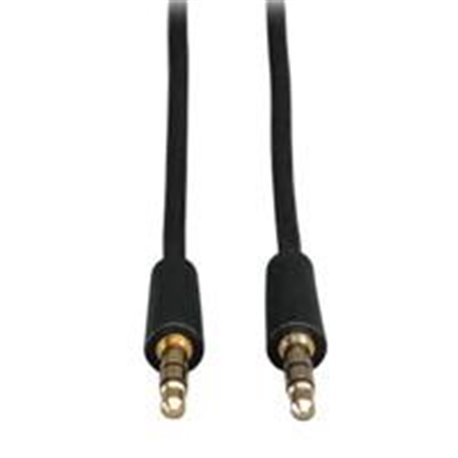 CABLE DE AUDIO MINI ESTéREO DE 3.5 MM PARA MICRóFONOS, BOCINAS Y AUDíFONOS (M/M), 15 M [50 PIES] GARANTíA LIMITADA DE POR VIDA.