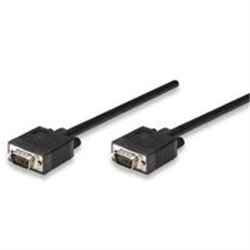 CABLE VGA MANHATTAN PARA MONITOR O PROYECTOR, 11 MTS NEGRO MACHO-MACHO