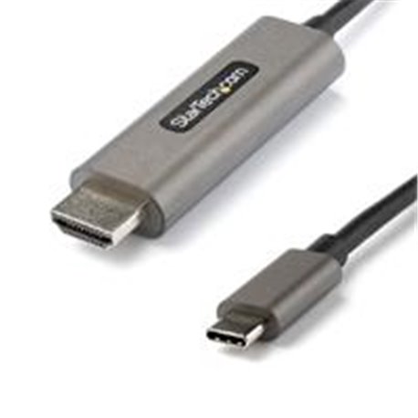 CABLE USB-C A HDMI DE 1M 4K 60HZ CON HDR10 - ADAPTADOR DE VIDEO ULTRA HD USB TIPO-C A HDMI 2.0B 4K - CONVERTIDOR HDR USB C A HDM