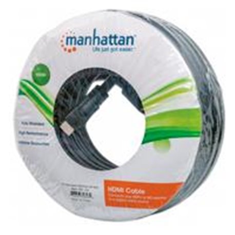 CABLE HDMI MANHATTAN 15.0M 4K 3D M-M VELOCIDAD 1.4 MONITOR TV PROYECTOR