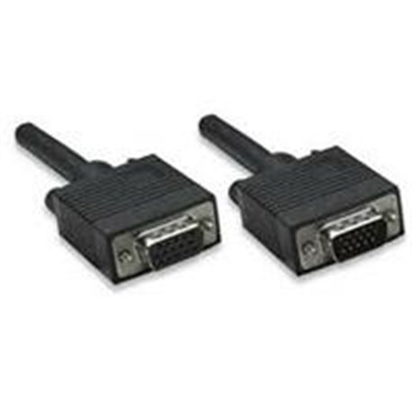 CABLE EXTENSION SVGA MANHATTAN HD15 3.0M 8MM MACHO-HEMBRA MONITOR PROYECTOR