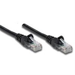 CABLE DE RED INTELLINET 3 MTS 10 PIES CAT 5E UTP NEGRO