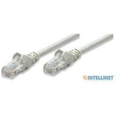 CABLE DE RED PATCH CAT5E INTELLINET RJ45 3.0 METROS 10 FT COLOR GRIS