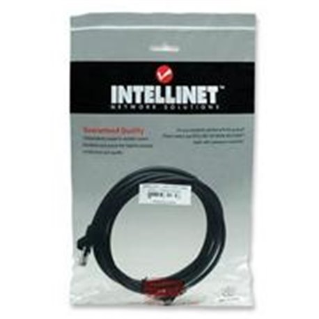 CABLE DE RED INTELLINET 4.2 MTS 14 PIES CAT 5E UTP NEGRO