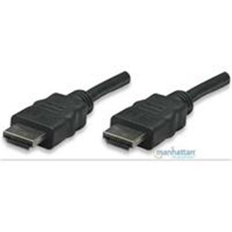 CABLE HDMI MANHATTAN 3.0M 4K 3D M-M VELOCIDAD 1.4 MONITOR TV PROYECTOR