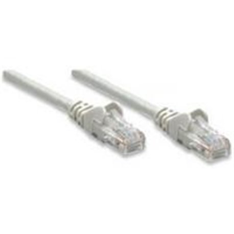CABLE DE RED PATCH CAT6 INTELLINET RJ45 3.0 METROS 10 FT COLOR GRIS