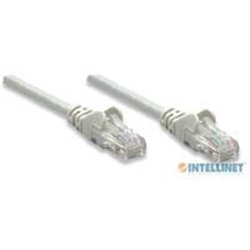 CABLE DE RED PATCH CAT5E INTELLINET RJ45 3.0 METROS 10 FT SOHO COLOR GRIS