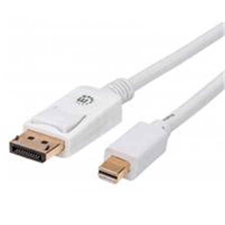 CABLE MANHATTAN MINI DISPLAYPORT A DISPLAYPORT 3.0M M-M