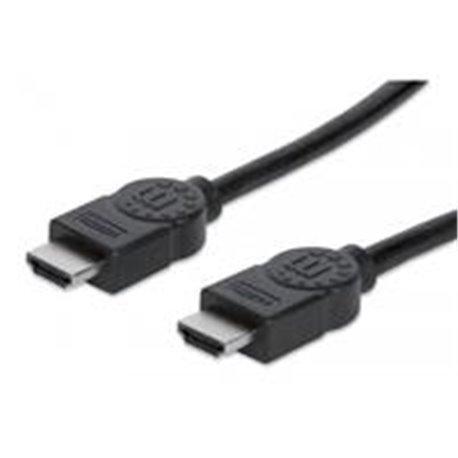 CABLE HDMI DE ALTA VELOCIDAD CON CANAL ETHERNET M-M BLINDADO NEGRO 2 M