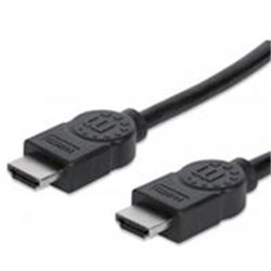 CABLE MANHATTAN HDMI MACHO-MACHO DE ALTA VELOCIDAD CON ETHERNET 15 MTS.