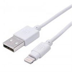 CABLE ILINK LIGHTNING MANHATTAN 1M USB  IPOD IPHONE IPAD APPLE BLANCO