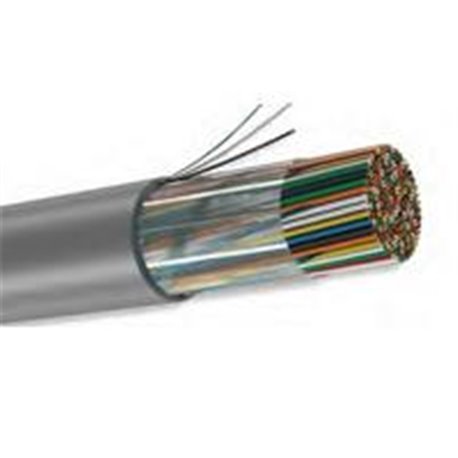 CABLE TELEFONICO CONDUMEX CMR/EKTEL 2 PARES/24 AWG/COBRE SOLIDO/ 305 MTS/ CUBIERTA PVC RETARDANTE A LA FLAMA/ GRIS