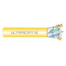 BOBINA UTP CAT6 CONDUMEX ULTRACAT CM/ 4 PARES/23 AWG/100% COBRE/305 MTS/AISLA POLIETILENO/CUBIERTA PVC/ AMARILLO