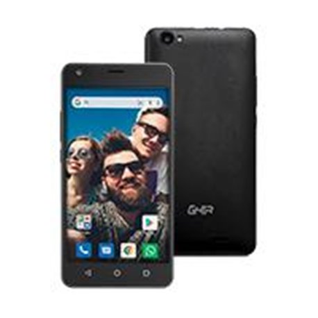 GHIA SMARTPHONE 3G/ 5 PULG /ANDROID GO 11 / CAMARA FRONTAL 2 M/ CAMARA TRASERA 5M/ 1GB 8GB / WIFI / BT / NEGRO