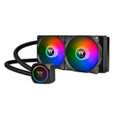 DISIPADOR CON ENFRIAMIENTO LIQUIDO THERMALTAKE TH240 ARGB SYNC/INTEL LGA 1200/1156/1155/1151/1150/775 AMD FM2/FM1/AM4/AM3+/AM3/A