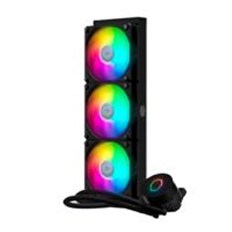 DISIPADOR DE ENFRIAMIENTO LIQUIDO COOLER MASTER MASTERLIQUID ML360L V2 360MM ARGB LGA2066, LGA2011-V3, LGA2011, LGA1200, LGA1151