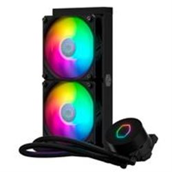 DISIPADOR DE ENFRIAMIENTO LIQUIDO COOLER MASTER MASTERLIQUID ML240L V2 240MM ARGB LGA2066, LGA2011-V3, LGA2011, LGA1200, LGA1151