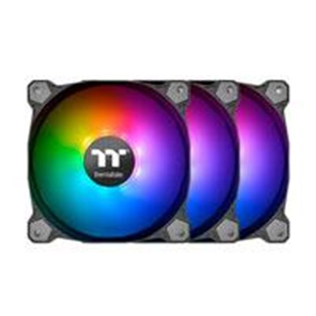 VENTILADOR THERMALTAKE 3 PIEZAS PURE ARGB 120MM 1500 RPM 25 DBA/CONTROLADOR