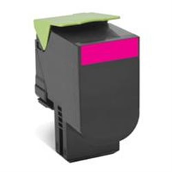 TONER LASER LEXMARK / COLOR MAGENTA / EXTRA ALTO RENDIMIENTO / 80C8XM0 / HASTA 40 PAGINAS / 5% DE COBERTURA / P/MODELOS: CX510DH