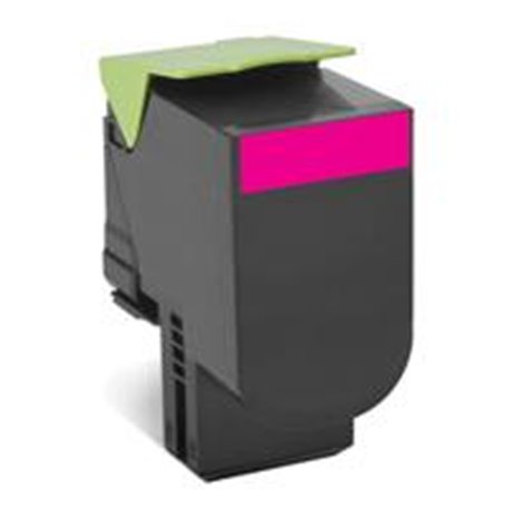 TONER LASER LEXMARK / COLOR MAGENTA / EXTRA ALTO RENDIMIENTO / 80C8XM0 / HASTA 40 PAGINAS / 5% DE COBERTURA / P/MODELOS: CX510DH