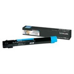 TONER LASER LEXMARK / COLOR CYAN / ALTO RENDIMIENTO / X950X2CG / HASTA 22,000 PAGINAS/ 5% DE COBERTURA / P/MODELOS: X954DHE, X95