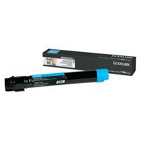 TONER LASER LEXMARK / COLOR CYAN / ALTO RENDIMIENTO / X950X2CG / HASTA 22,000 PAGINAS/ 5% DE COBERTURA / P/MODELOS: X954DHE, X95