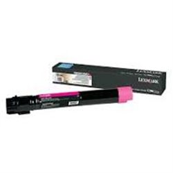 TONER LASER LEXMARK / COLOR MAGENTA / ALTO RENDIMIENTO / X950X2MG / HASTA 22,000 PAGINAS / 5 DE COBERTURA / P/MODELOS X954DHE, X