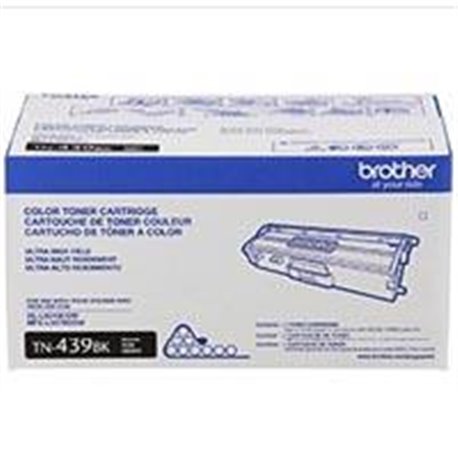 TONER BROTHER NEGRO TN439BK ALTO RENDIMIENTO DE 9000 PAGINAS AL 5 POR CIENTO DE COBERTURA