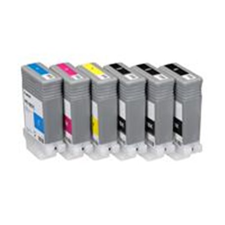 TANQUE DE TINTA CANON NEGRO PFI-007BK 90ML, COMPATIBLE CON IMAGEPROGRAF 670E