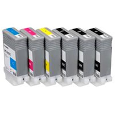 TANQUE DE TINTA CANON AMARILLO PFI-007Y 90ML, COMPATIBLE CON IMAGEPROGRAF 670E