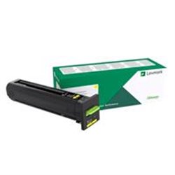 TONER LEXMARK COLO AMARILLO ALTO RENDIMIENTO PARA / CX860DE, CX825DE, CX820DE / 17,000 PAGINAS / HASTA EL 5% DE COBERTURA