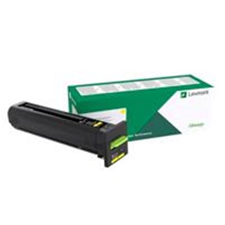 TONER LEXMARK COLO AMARILLO ALTO RENDIMIENTO PARA / CX860DE, CX825DE, CX820DE / 17,000 PAGINAS / HASTA EL 5% DE COBERTURA