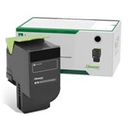 TONER LASER LEXMARK/ COLOR NEGRO / RENDIMIENTO ESTANDAR/ 78C40K0 / HASTA 2,000 PAGINAS / 5 DE COBERTURA / P/MODELOS CX622ADE, CS