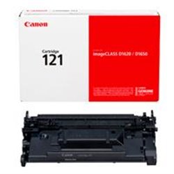 TONER CANON 121  NEGRO, RENDIMIENTO 5,000 PAGINAS, COMPATIBLE CON D1620, D1650.