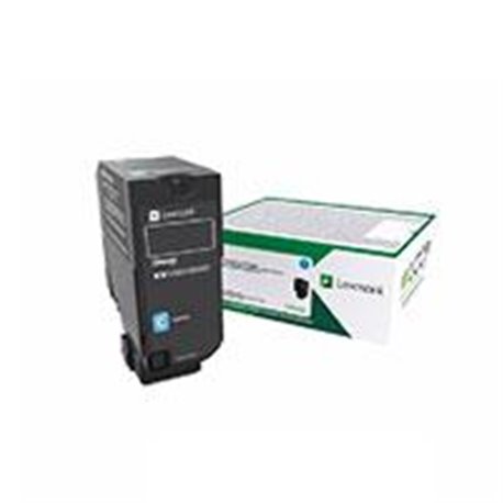 TONER LASER LEXMARK / COLOR CIAN / EXTRA ALTO RENDIMIENTO / 78C4XC0 / HASTA 5,000 PAGINAS / 5 DE COBERTURA / PARA MODELOS CX622,