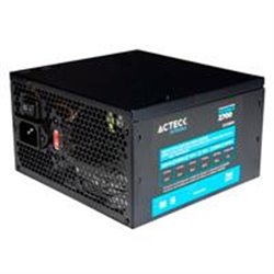 FUENTE DE PODER ACTECK BLAZAR FT700 / FACTOR ATX 700W  24 PINES 3 SATA 2 MOLEX 1 PCI-E 6  MAS 2 VENTILADOR 12 CM MODELO Z-700
