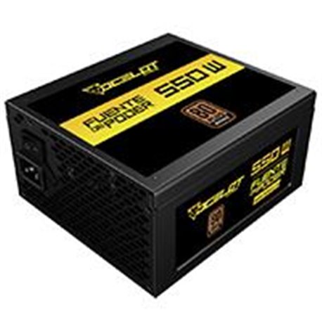 FUENTE DE PODER OCELOT GAMING TIPO ATX DE 550W SEMI MODULAR CERTIFICACION 80 BRONCE