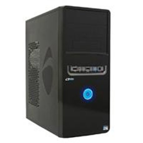 GABINETE ACTECK DASSEL CON FUENTE DE PODER 500W / GM215/ MEDIA TORRE ATX / MICRO ATX / MINI ITX / NEGRO / WKGP-002
